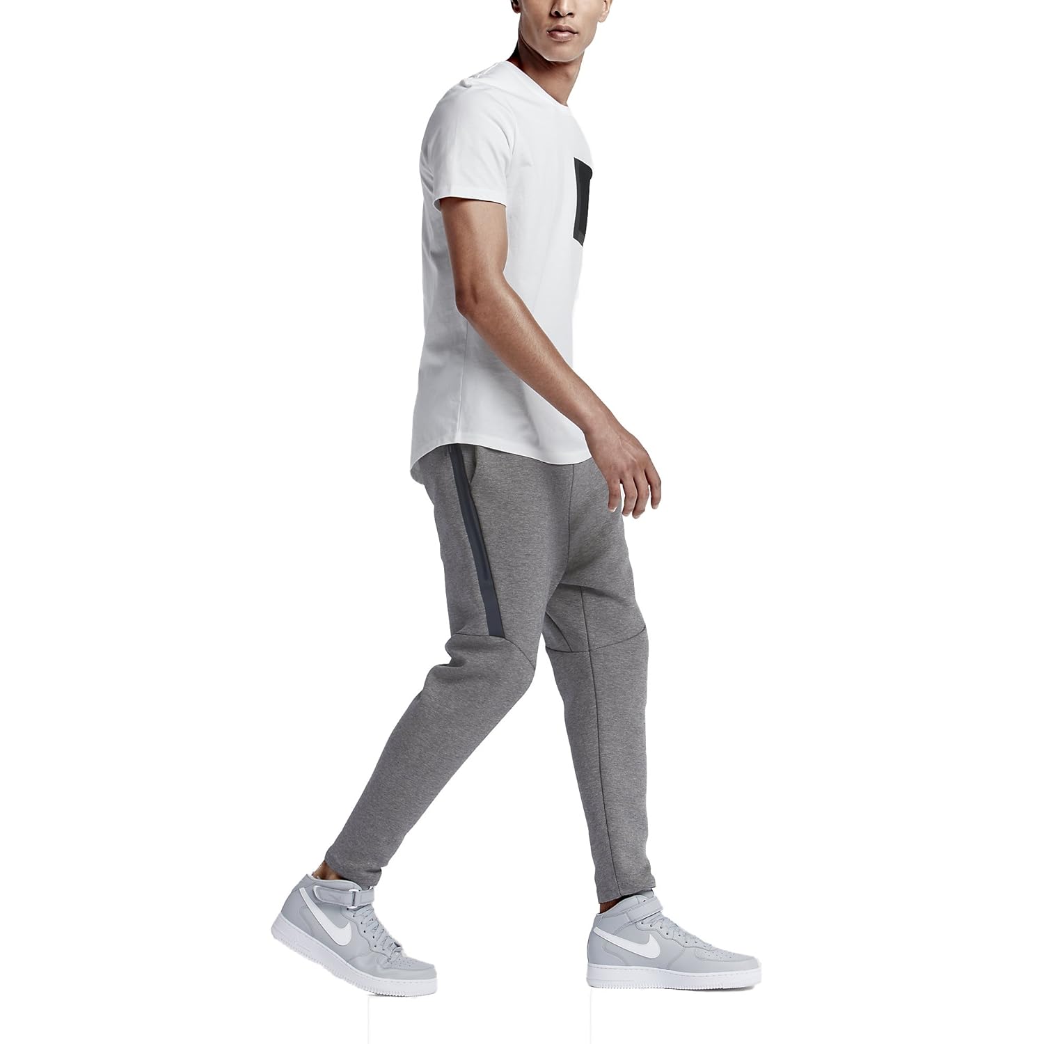 T-Shirts Nike Sportswear Tech Longsleeve Tee White