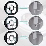 SAMODRA Bidet Attachment for Toilet Black Non-Electric Dual Nozzles view 9