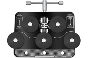 Joytrace Tubing Straightener Tool for 3/16" to 1.0" Diameters - Universal Brake Line Straightener Compatible with Fuel Lines, Soft Aluminum, Copper Tubing Includes PEX Straightener & Pipe Straightener