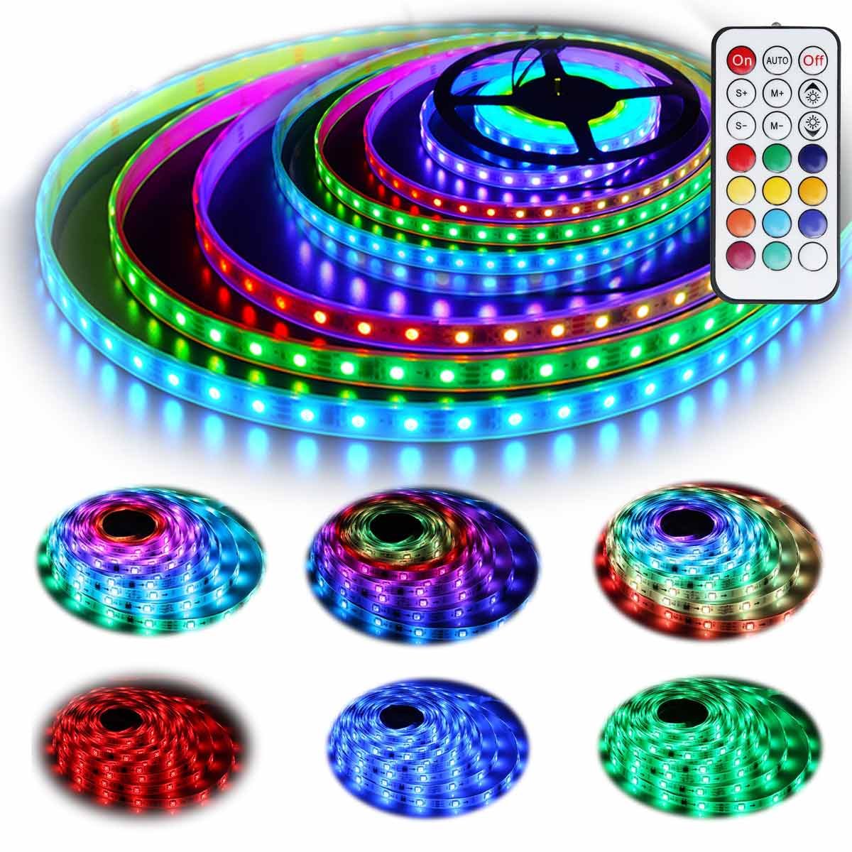 New Magic Chasing Rgb Led Strip Lights Kit Waterproof & Cuttable Energy