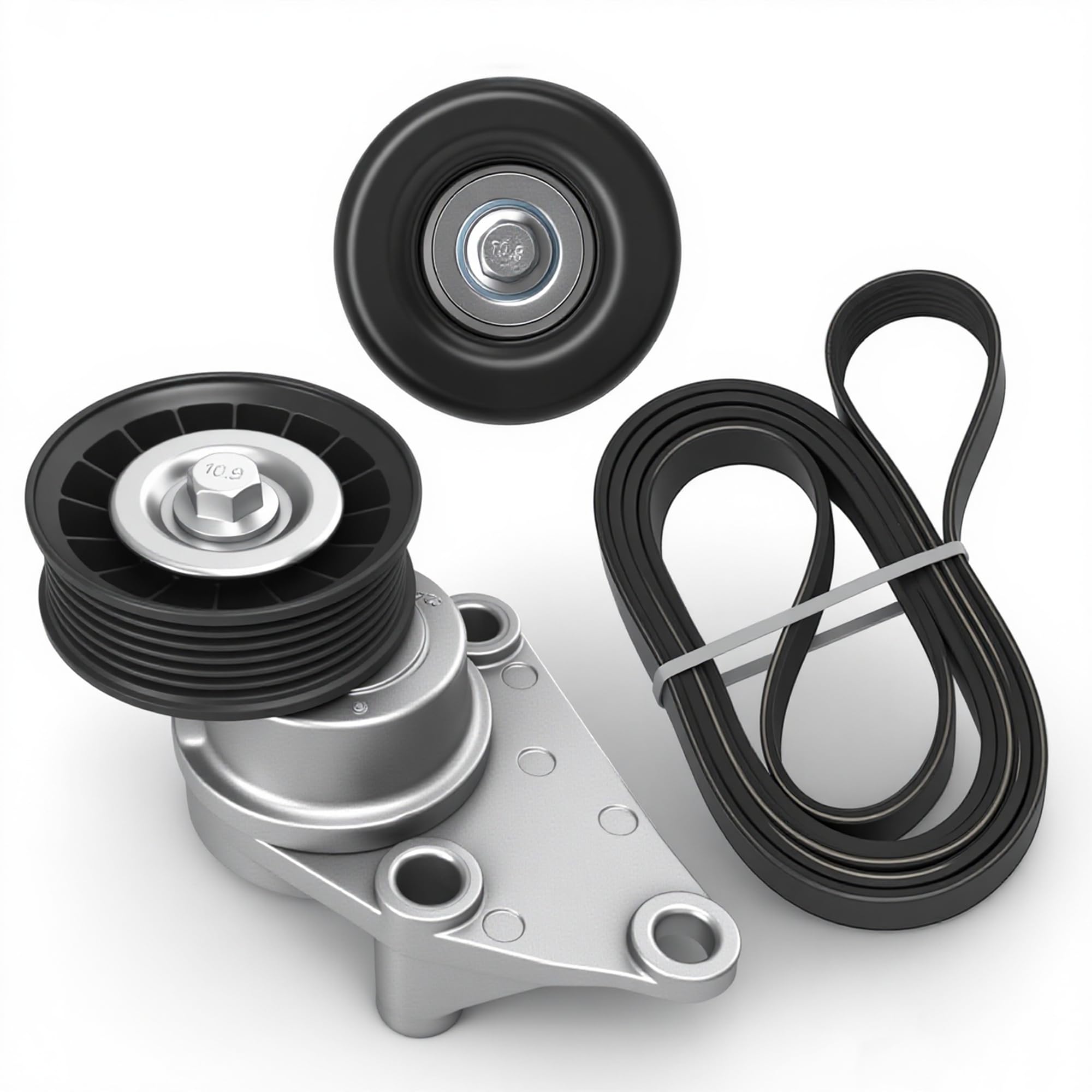 Photo 1 of JAVOUKA 90K-38158C Complete Serpentine Belt Drive Component Kit, Fits for GM 2003-2006, Fits for Chevrolet 2002-2007, Fits for GMC 2002-2007#OE 12609719 12555609 12626222