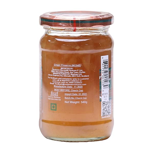 MACKAYS GINGER PRESERVE, 12 OUNCE