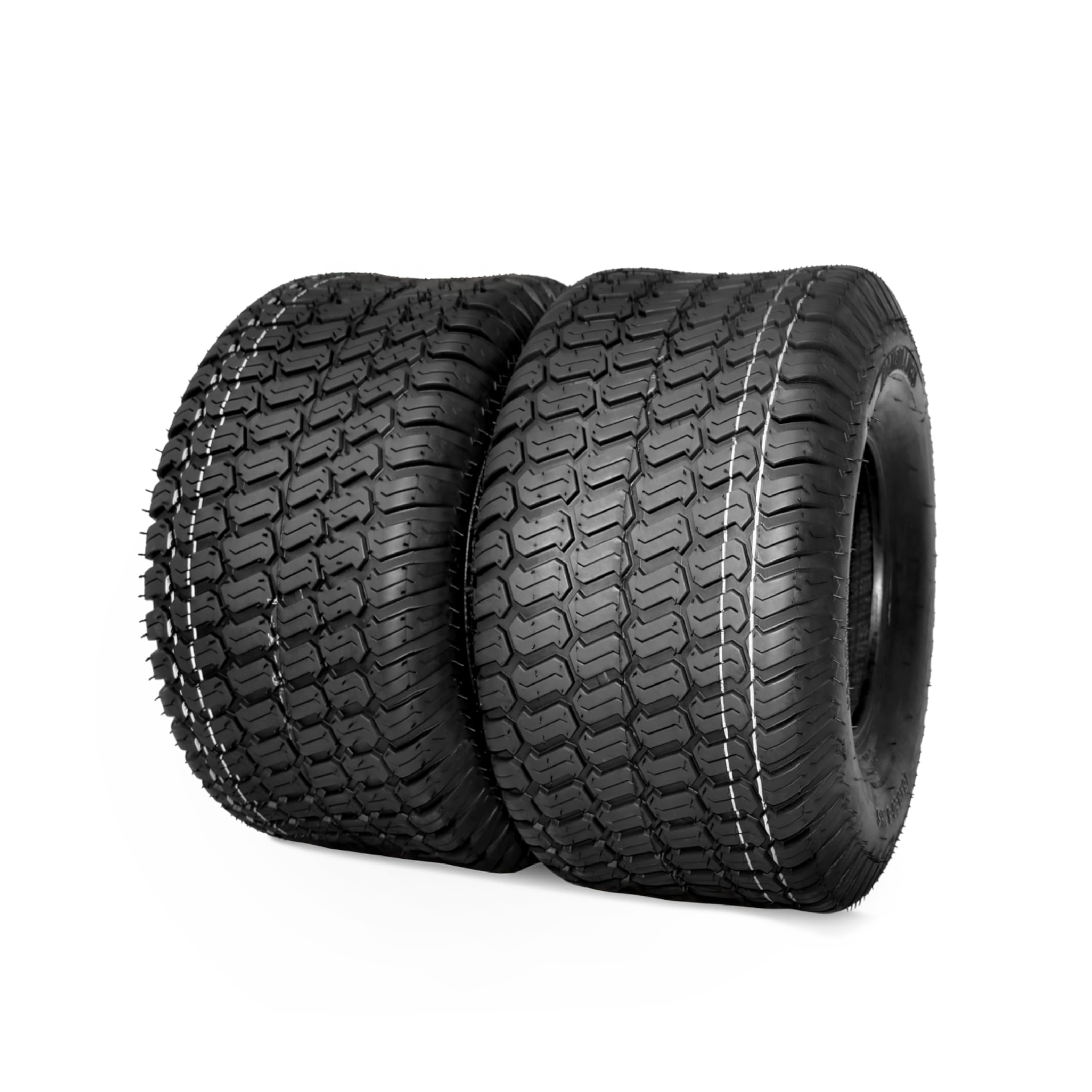 Photo 1 of (2 Pack) MAXROLLORS 18x9.50-8 Lawn Mower Tires, 18x9.5-8 for Garden Tractor Riding Lawnmower Tire, 4 Ply Tubeless, Turf-S Pattern, 1040 lbs Capacity