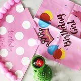 SUOXU Dog Birthday Bandana with Cute Party Hat Cotton Triangle Scarf Gift Set view 7
