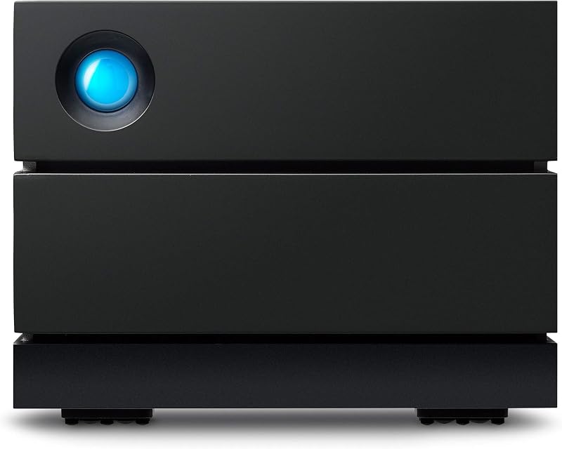 LaCie 2big 8TB RAID External Desktop Hard Drive USB-C Enterprise Drives Mac PC