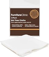 Furniture Clinic Lint Free Cleaning Cloths for Wood Furniture 1 Pack