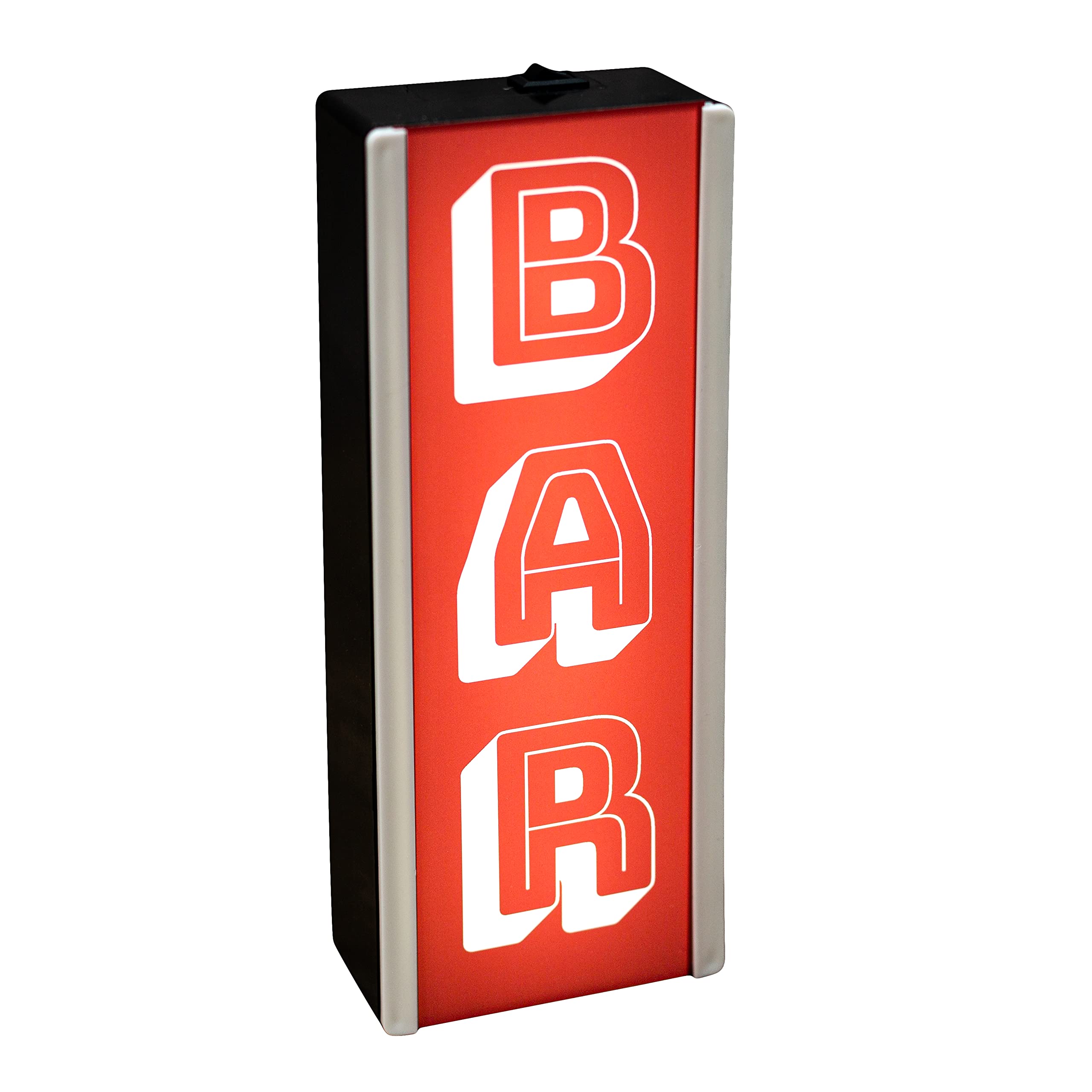 Light Up BAR Sign | Portable LED Man Cave Décor Light | LED Light For Home Bar