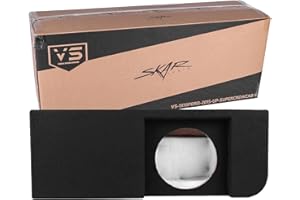 Skar Audio Single 10" Ported Subwoofer Enclosure Compatible with 2015-2025 Ford F-150 SuperCrew Cab Trucks