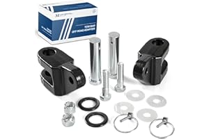 MFZDQL Tow Bar & Off Road Adapter Kit BX88296 BX88357 Compatible with Blue Ox Avail BX7420, Ascent BX4370,Aventa II BX7335, Alpha BX7365, Aventa BX7445, Alladin BX4325, Allure BX7460P, Acclaim BX4330