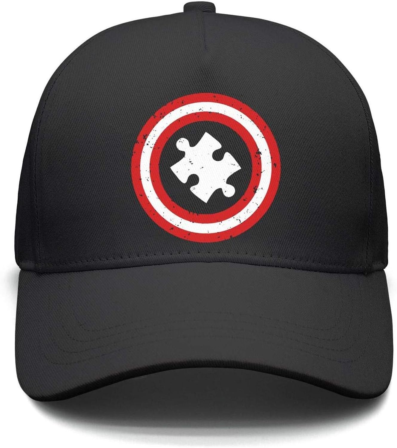Mens Baseball Cap Autism Speaks Walk Autism Awareness Red White Classic