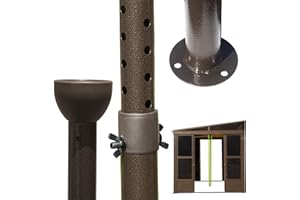 Domi Universal Support Post, Gazebo Accessories for Stability, Reinforced Support Post for All Domi Sunroom & Lean-to-Gazebo 