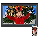 Digital Picture Frame- 15.6inch Digital Photo Frame with 1920 * 1080 IPS Touch Screen HD Disply,Built-in 32GB Storage,Wall-Mo