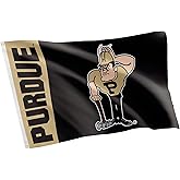 Desert Cactus Purdue University PU Flag - 3 x 5 Feet Boilermakers Banner, Indoor/Outdoor Durable Fabric, 100% Polyester Design (Style Team Name 2)