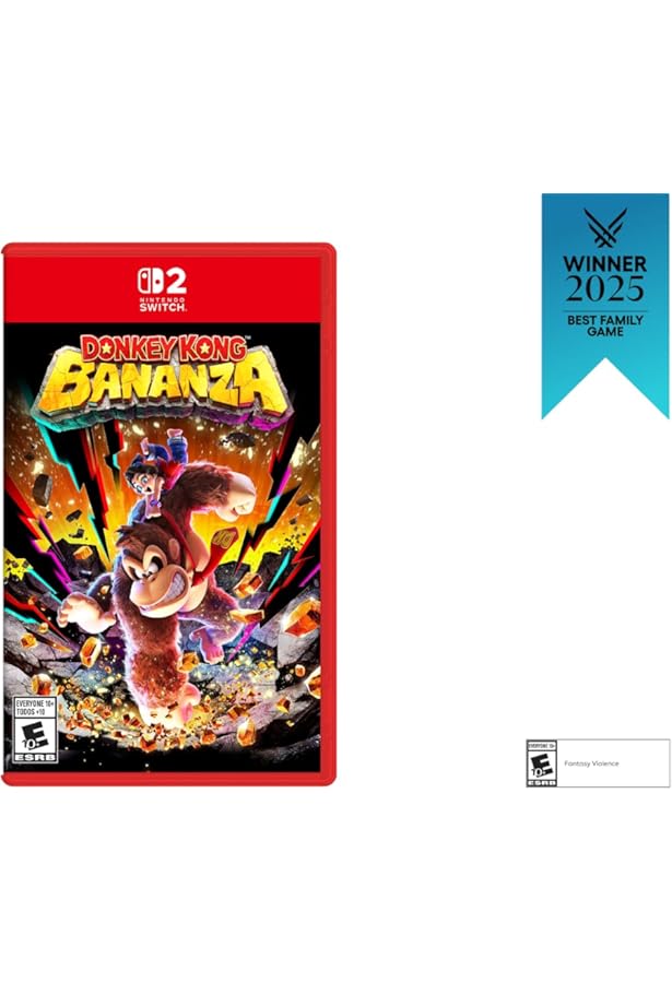 Amazon.com: Nintendo Switch 2 System with Donkey Kong Bananza Game