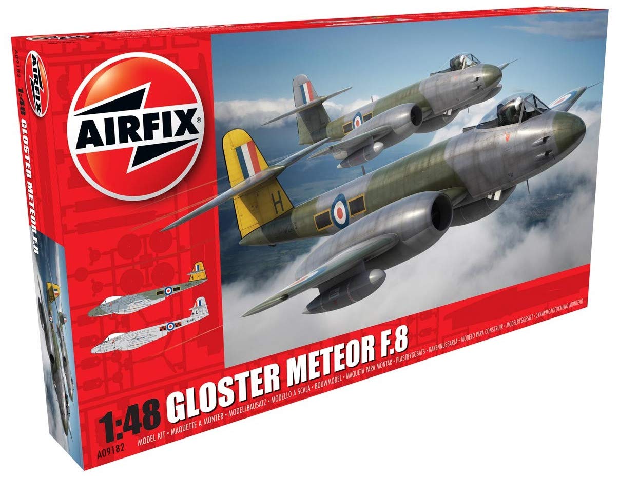 Airfix A09182 Other Gloster Meteor F8 Model Amazon.co.uk Toys & Games