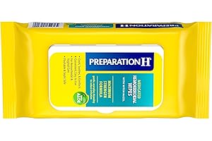 Preparation H Hemorrhoid Flushable Wipes with Witch Hazel for Skin Irritation Relief - 48 Count