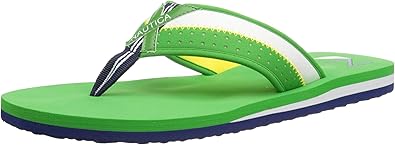 Green flip flops mens Clearance