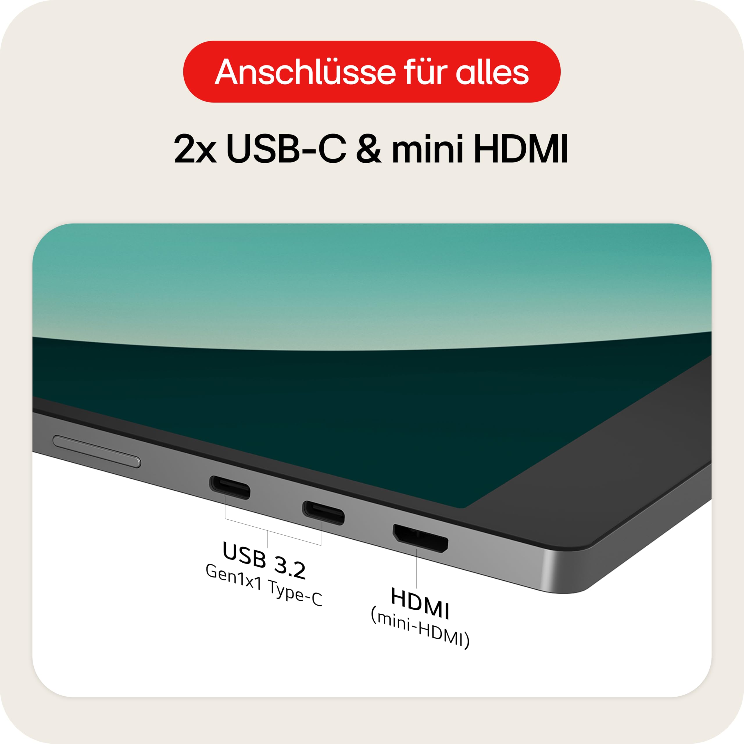 LG gram +View 17MT70.ASDWU (17 Zoll) WQXGA Portable IPS Monitor, USB-C, Mini-HDMI, Silber 7