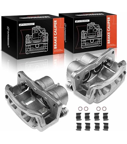 AutoShack Rear Brake Caliper - Driver Side Replacement For Ford Edge, Mazda CX-7, Lincoln MKX