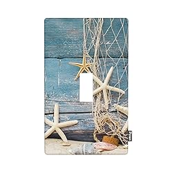 Pznen Ocean Beach Nautical Seashell Starfish Light