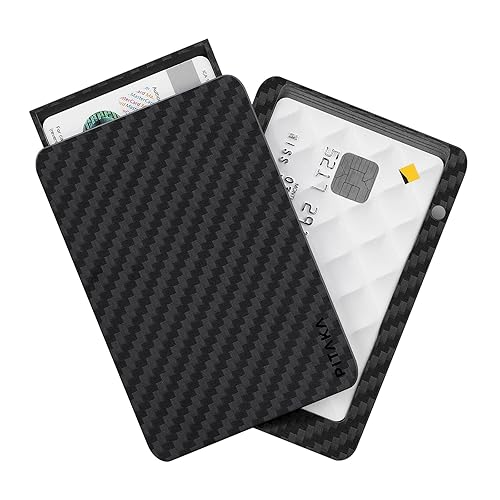 PITAKA [MagEZ Wallet 2 Pro MagSafe Carbon Fiber Wallet for iPhone 12 Series  Compatible with MagEZ Case MagSafe Case for iPhone 12, RFID Card Holder  Customizable Layers in Saudi Arabia | Whizz Cases