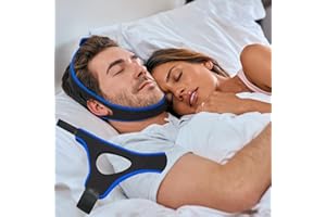 KELIHAWK Snoring Chin Strap Comfortable Universal Snoring Devices Adjustable Effective Stop Snoring Sleep Snore Reducing Aid for Women and Men