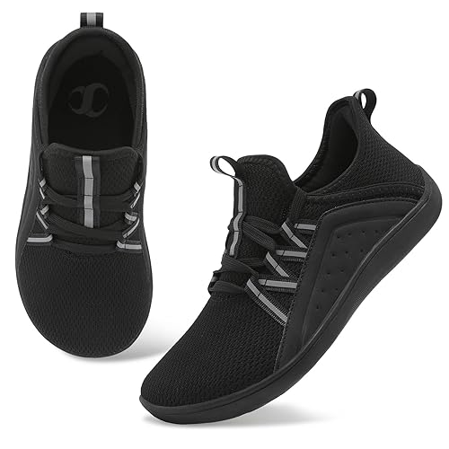 Scurtain Women Minimalist Slip on Shoes Casual Fashion Black