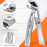 DRMODE Angled Head Nail Clippers for Thick Nails Large German Toenail Clippers view 6
