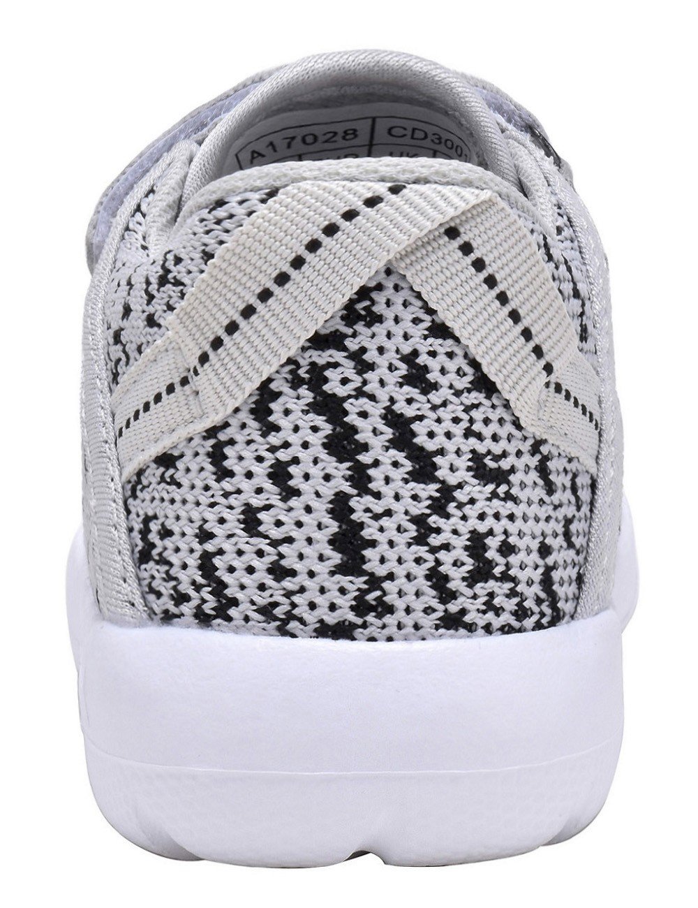 Toddler\'s Lightweight Sneakers Boys and Girls Cute Casual Running Shoes Multiple Colors (9 M US Toddler, Grey)