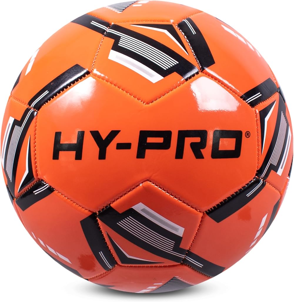 Hy-Pro Reflex 2.0 Football Size 5 Orange – Match Training Ball, All Weather
