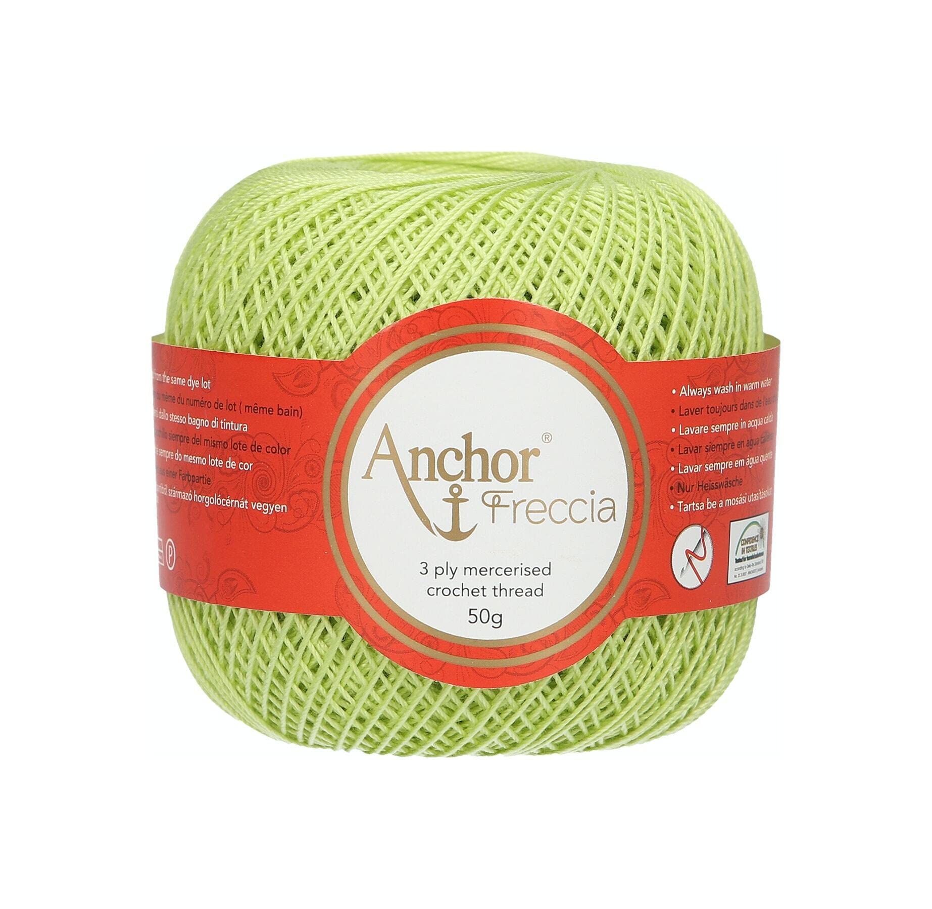 ANCHOR Freccia, Thickness: 12, Packaging: 50G, Running Length: 285M 253 Crochet Threads
