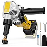 Metal Nibbler Fit for DeWALT 20v Max Battery Brushless Motor 16 Gauge Variable Speed Assist Handle & 2 Blades for Metal Cutti