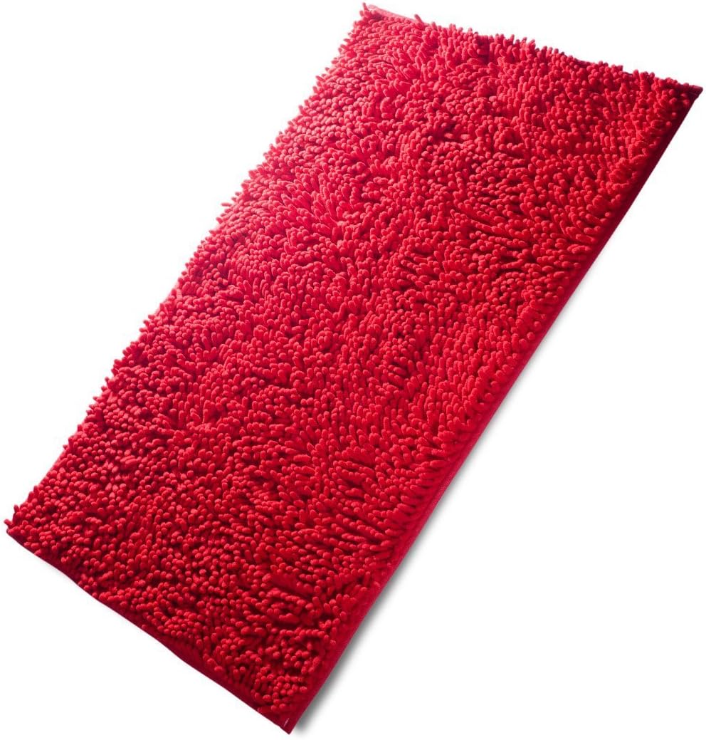 Fadesun Super Soft Absorbent NonSlip Microfiber Chenille Carpet
