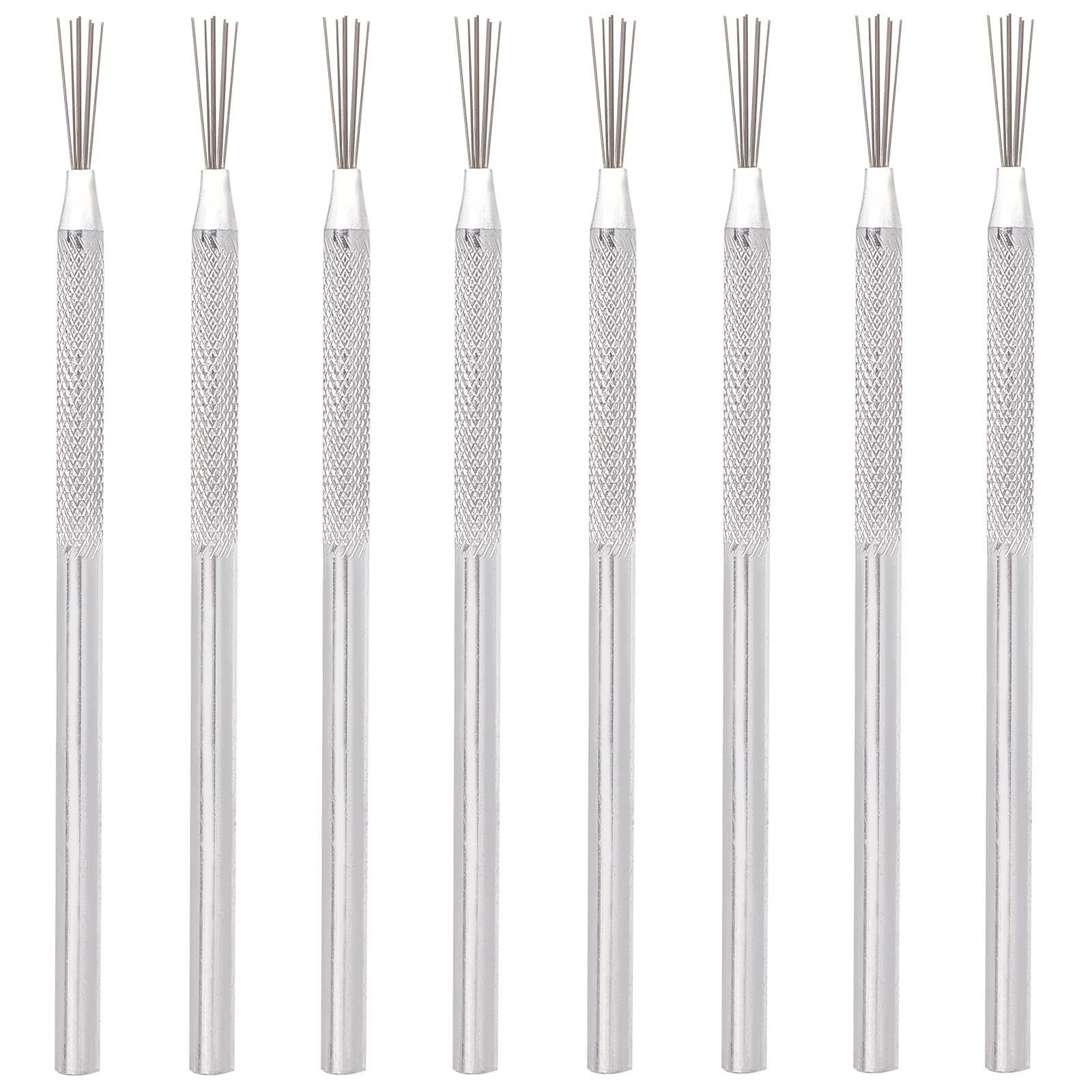 UNICRAFTALE about 8Pcs Clay Ceramic Needle Detail Tools Feather Wire Texture Tool for Clay Pottery Sculpting Clay Needle Tools Modeling Sculpture Pottery Sculpture Needle 13.5x0.6cm
