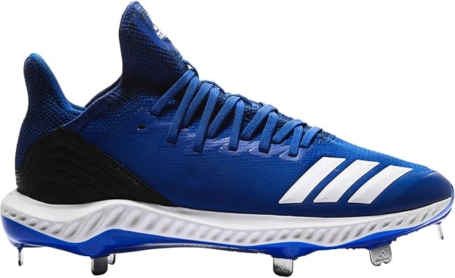 royal blue metal baseball cleats