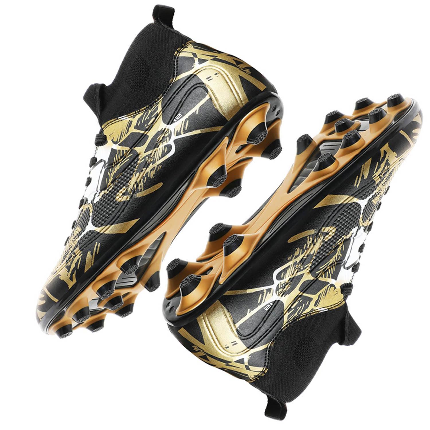 HESBITEUL Unisex Soccer Cleats Men Women Futsal