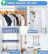 QILERR Strong Short Tension Rod 40-70 cm Heavy Duty Spring Curtain Rod White view 7