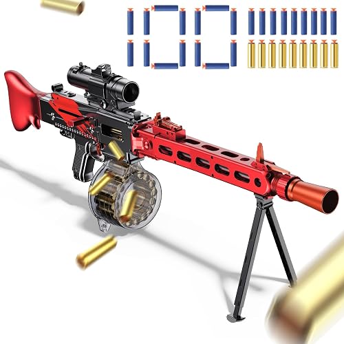 Toy Gun Automatic Sniper for Soft Bullets, 2 Modes Burst Electric Toy ...