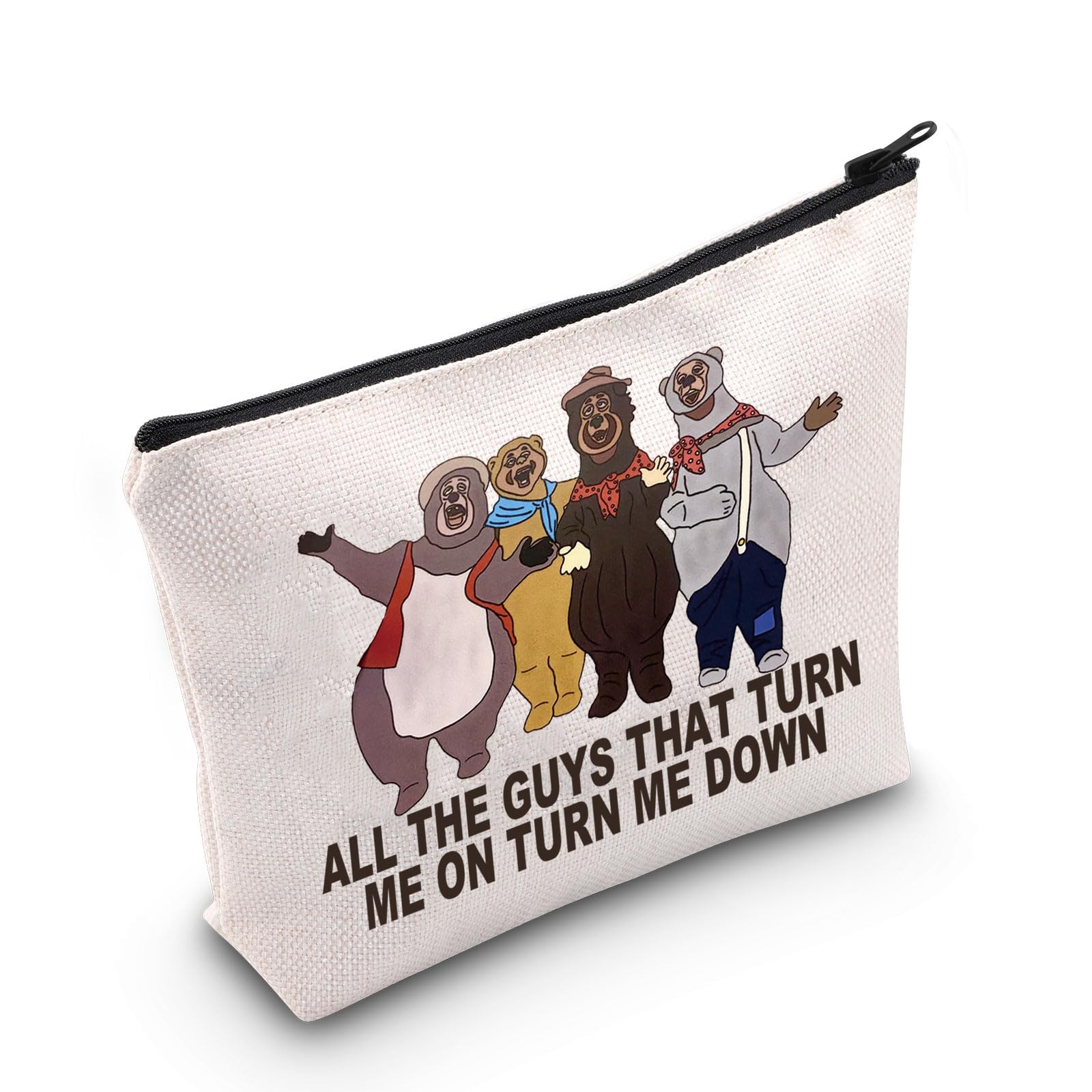 Bear Makeup Bag Bear Lover Gifts All The Guys That Ture Me On Ture Me Down Bear Toiltery Bag Bear Merchandise (The Guys UK)