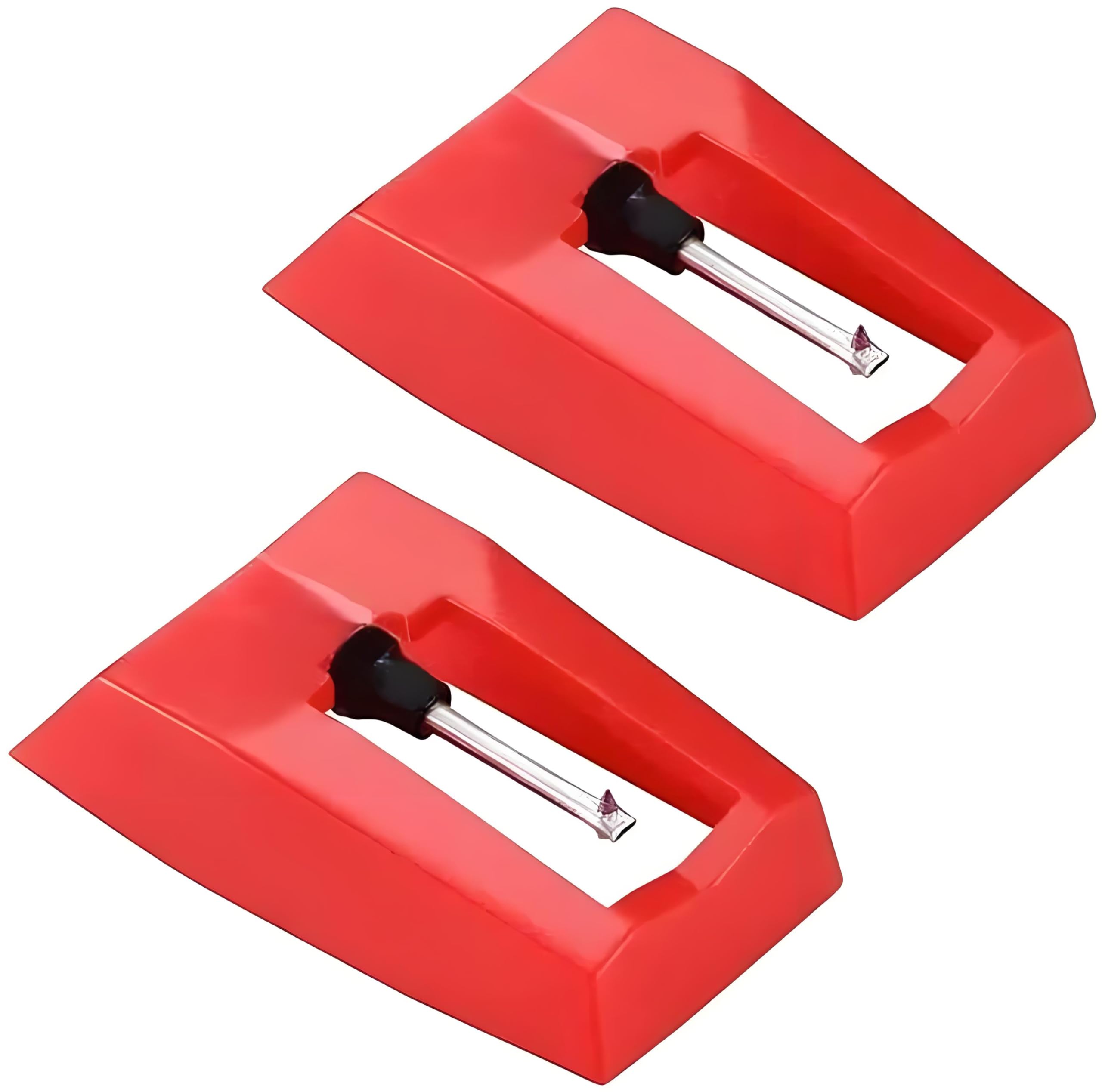 Voarge Pack of 2 needle for record players, needle, universal for most turntable phonograph, vinyl turntable