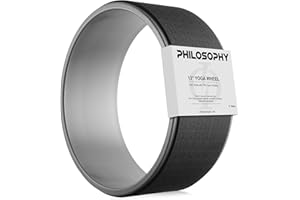 Philosophy Gym 13-inch Professional Yoga Wheel Roller