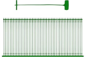 Satsonik 75mm(3 Inch) Green Tag Gun Barbs (Fasteners) for Any Standard Price Labels Clothing Tagging Attachers - 5000 Pcs