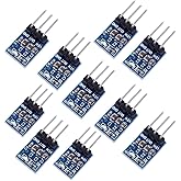 HiLetgo 10pcs AMS1117-3.3 DC-DC Step-Down Power Module AMS1117-3.3V Buck Module LDO 800MA