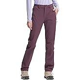 Pioneer Camp Women's Hiking Pants Flared Lightweight Water Resistant Cargo Travel Pants Ripstop Quick Dry for Work Golf Camp