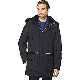 KARL LAGERFELD Men's Outerwear Faux Fur Hooded Parka