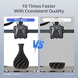 ELEGOO Rapid PLA Plus Filament 1.75mm Black 1kg High Speed 600mm/s view 3
