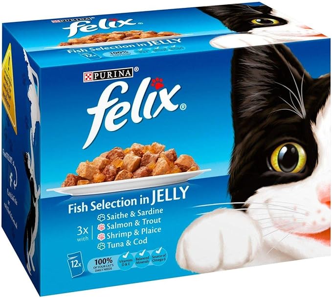 felix tuna in jelly pouches