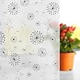 Dandelion 3D Decorative Window Vinyl - Static Cling, 35.4 Inch x 13.1 Feet
