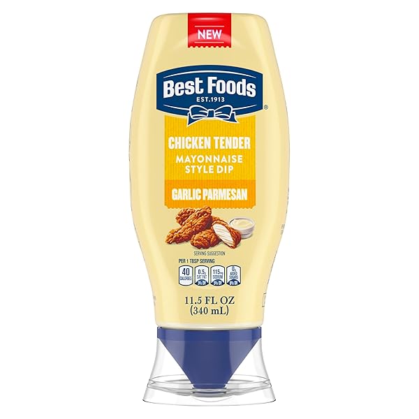 BEST FOODS GARLIC PARMESAN CHICKEN TENDER MAYONNAISE STYLE...