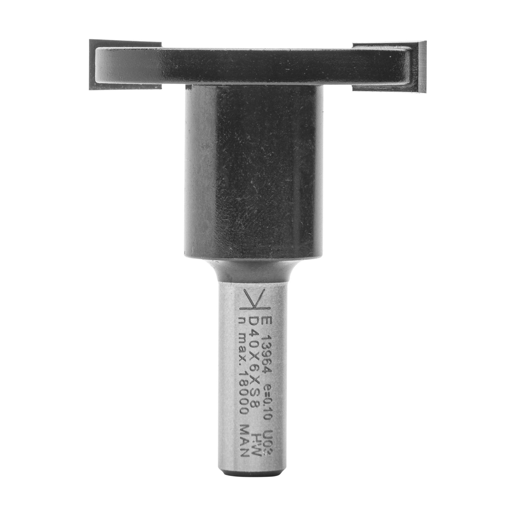 ENT 13964 Slotting Cutter TC Shank (S) 8 mm, Diameter (D) 40 mm, NL 6 mm, GL 50 mm, on Arbor mounted โ image 1